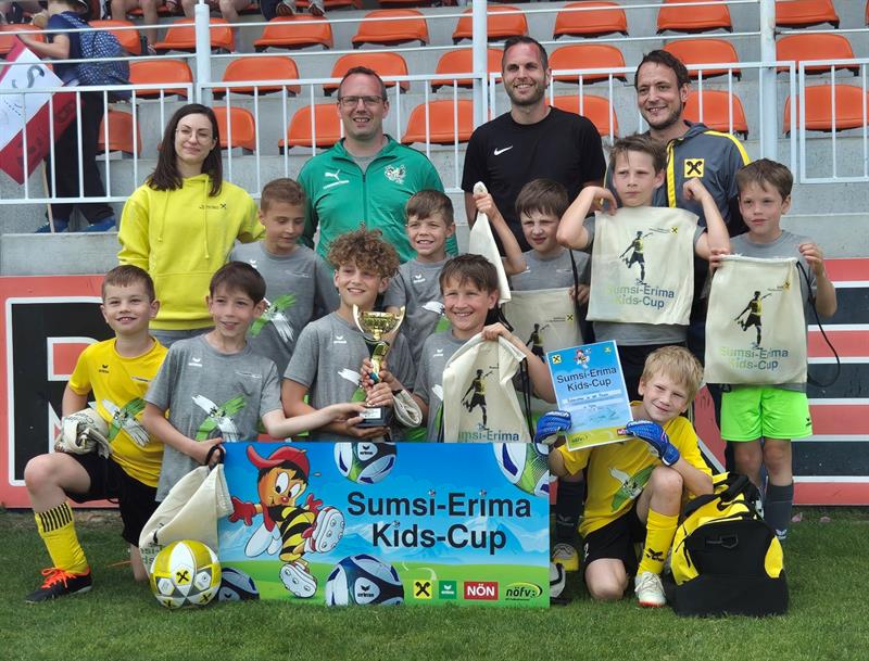 VS Rabenstein holt 2. Platz beim Sumsi-Erima Kids-Cup